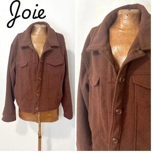 Joie Chocolate Brown Jacket Size M